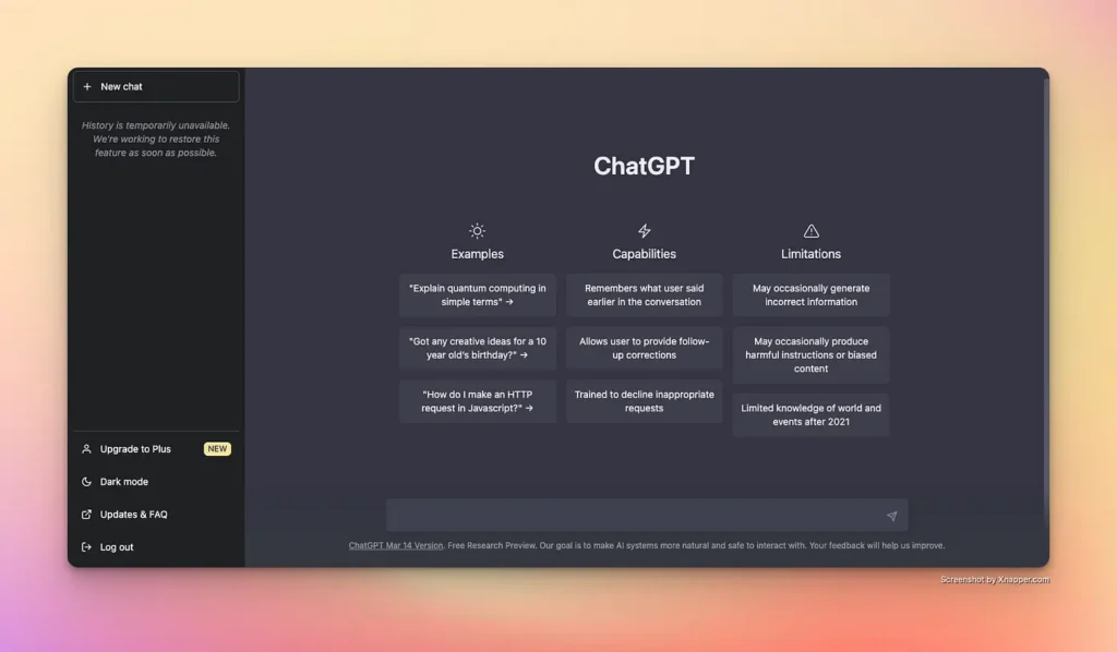 ChatGPT interface showing a conversation for content idea brainstorming.