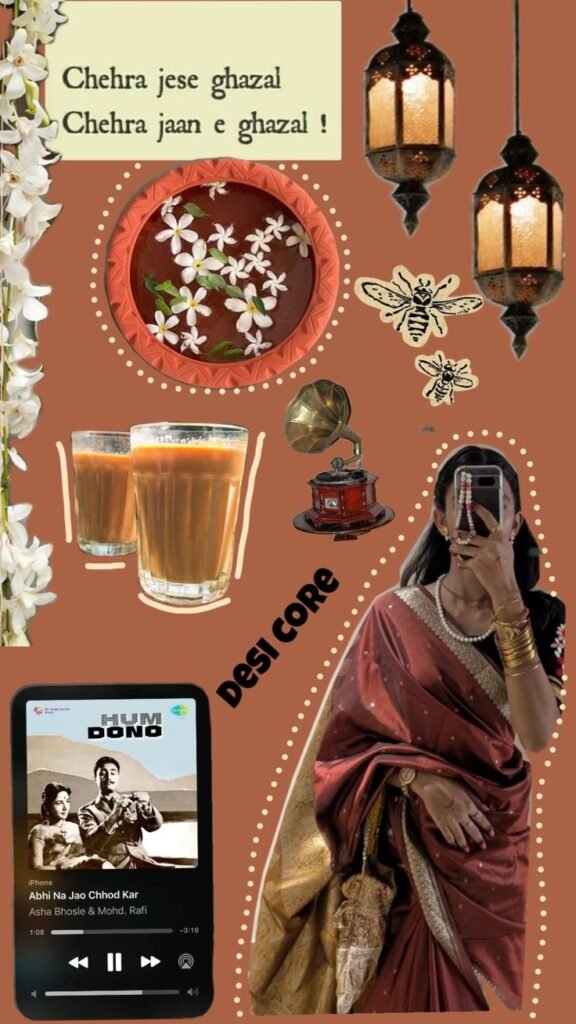 Indian Gen Z aesthetic user submissions