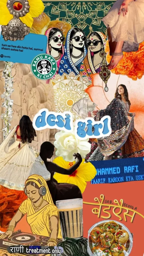 Indie desi aesthetic Pinterest board